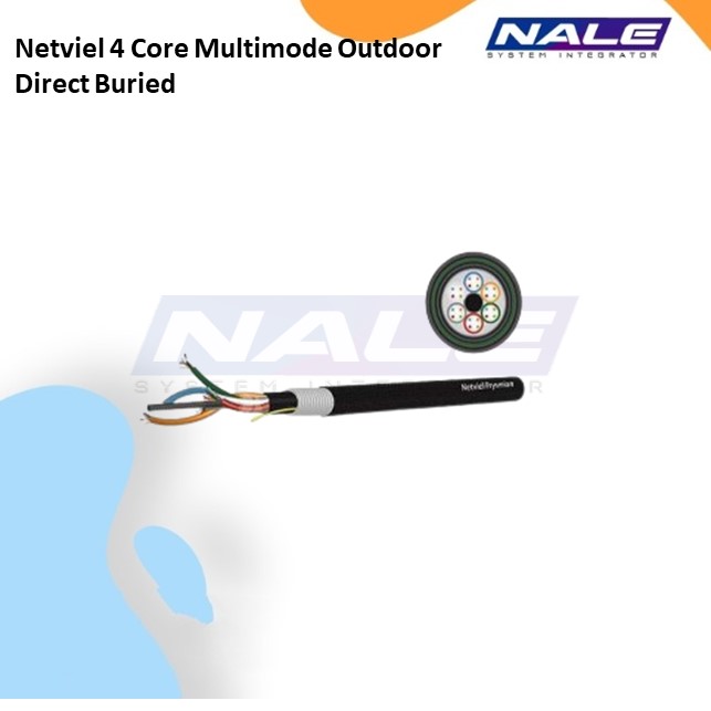 Slide1 Netviel 4 Core Multimode Outdoor Direct Buried - Gambar 1